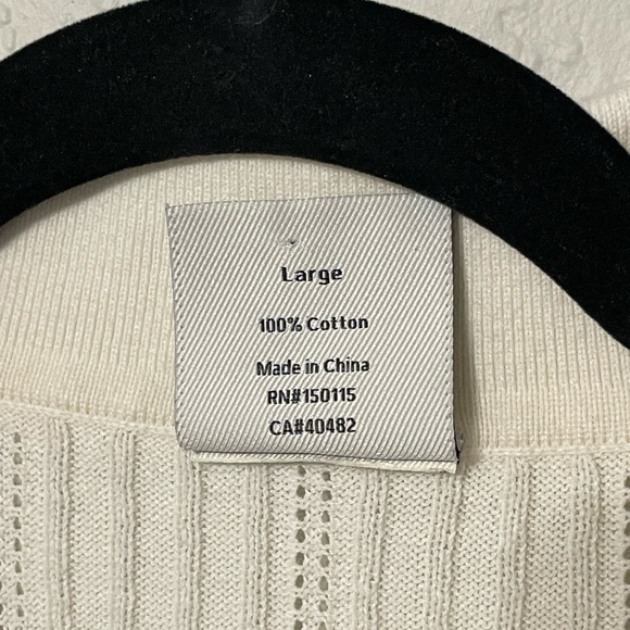 Varley Andrea Pointelle Knit Dress - Picture 7 of 8